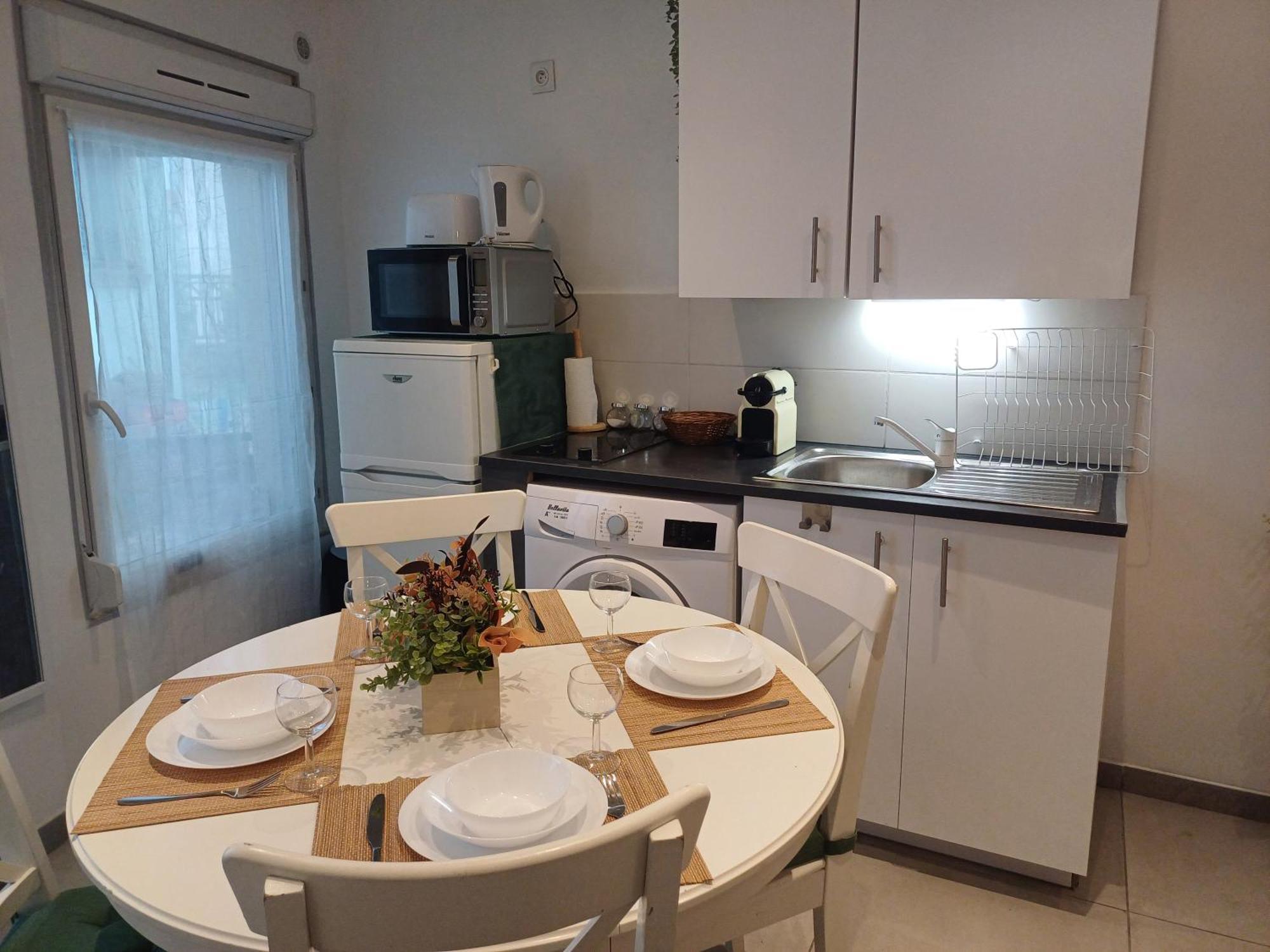 Super F2 A 5Mn Aeroport D'Orly Parking Prive Gratuit Apartment Paray-Vieille-Poste Luaran gambar